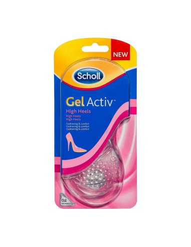 Scholl Gelactiv Plantilla Gel Zapatos Tacón Alto X2