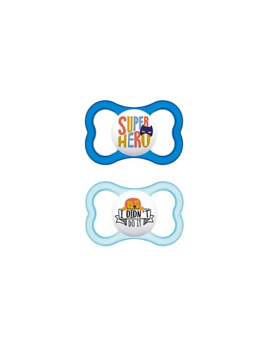 Mam Chagifier Air Silicone + 16m Azul 2un