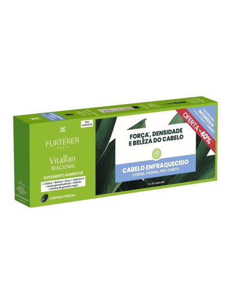 René Furterer Vitalfan Anticaída Reactiva 3x30 cápsulas