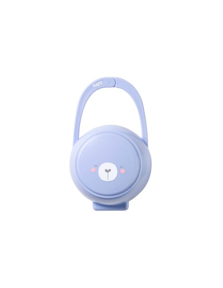 Saro Cajita Portachupetes Azul