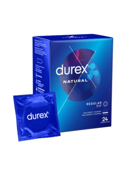 Durex Natural Plus Preservativos 24 Unidades