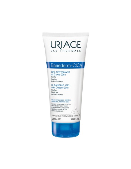 Uriage Bariéderm Cica-Gel Limpiador con Cu-Zn 200ml