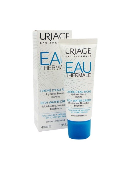 Uriage Crema de Agua Rico Piel Seca 40ml