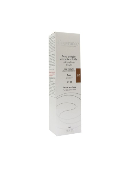 Avène Couvrance Base Fluido Corrector 5.0 Doré 30ml