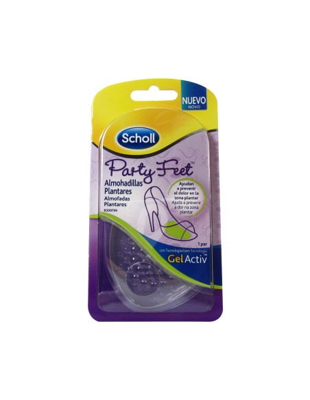 Scholl Party Feet Cojines Plantares 1 Par
