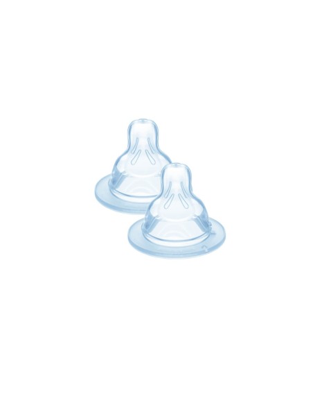 Mam Tetina Silicona 4+ Meses Flujo Rápido x2
