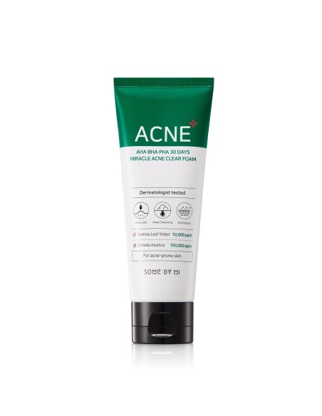 Some By Mi AHA-BHA-PHA 30 días Miracle Acne Clear Foam 100ml