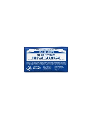Dr. Bronners Jabón de Castilla de Menta Orgánico 140g
