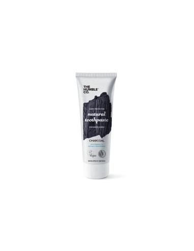 Pasta de dientes de carbón natural con flúor de The Humble Co. 75 ml