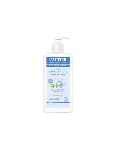 Cattier Gel Limpiador Cabello y Cuerpo 500ml
