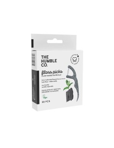 The Humble Co. Aplicador de hilo dental de 50 piezas (sabor a menta)