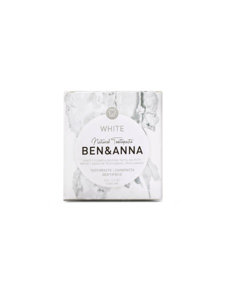 Ben Anna Pasta de dientes Blanco Blanco Blanco Blanco Sin Fluorine 100ml