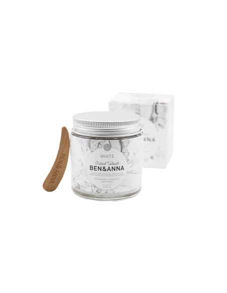 Ben Anna Pasta de dientes Blanco Blanco Blanco Blanco Sin Fluorine 100ml