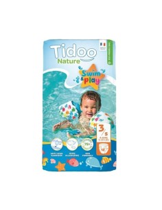 Tidoo Pañal Swim 3S (4-9Kg) 12 piezas