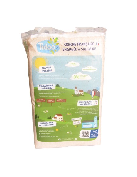 Tidoo Pañales Recién nacidos 2S (3-6kg) 58 unidades