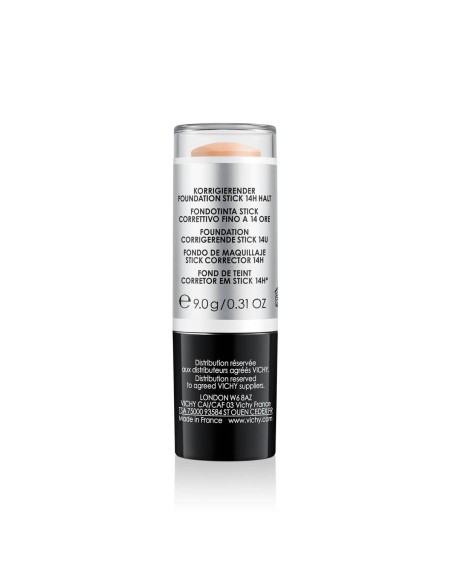 Vichy Dermablend Extra Cover Fondo de Maquillage Stick 14h 25 Nude 9g