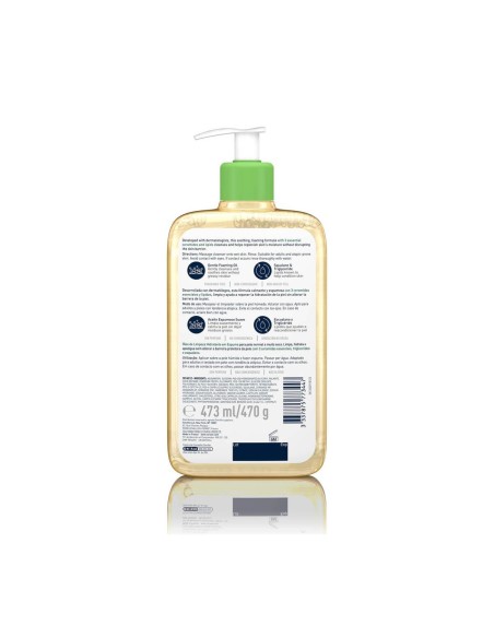 Cerave Limpiador en Aceite Espumoso Hidratante 473ml