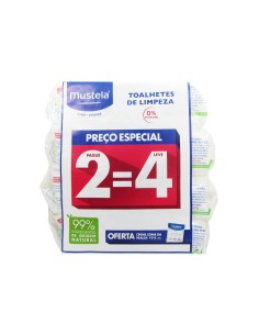 Mustela Dermo-Calmante Toallitas Sin Perfume 280 unidades