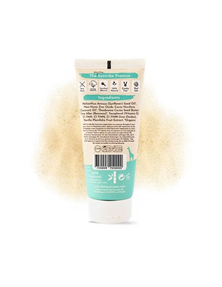 Suntribe Protector Solar Mineral SPF 30 Con Color 100ml