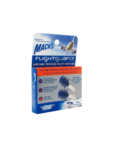 Tapones auditivos Mack's Flightguard 1 par