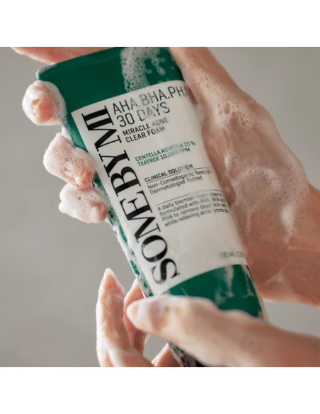 Some By Mi AHA-BHA-PHA 30 Days Miracle Acne Clear Foam 50ml