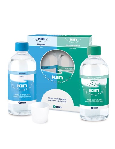 Kin Orthonet Limpieza Protesis Dentaria 2x400ml