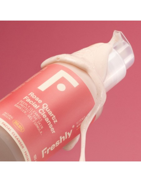 Freshly Limpiador Facial de Cuarzo Rosa 100ml