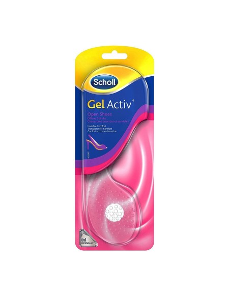 Scholl Gelactiv Plantilla Gel Zapatos Abiertos X2