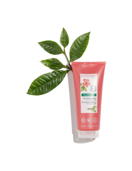 Klorane Nutrition Gel de ducha Flôr de hibisco 200ml