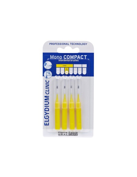 Elgydium Clinic Mono Compact Amarillo 1mm