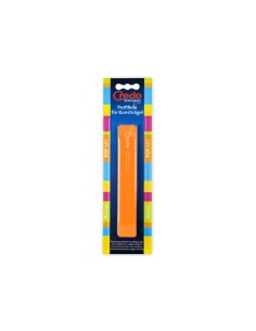 Credo Solingen Lima Straight Professional para Uñas Artificiales Naranja 180/240 2
