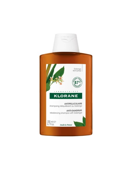 Klorane Champú Anticaspa Reequilibrante con Galangal 200ml