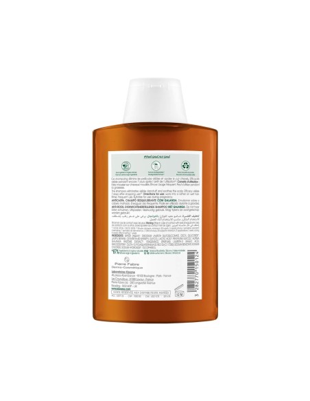 Klorane Champú Anticaspa Reequilibrante con Galangal 200ml