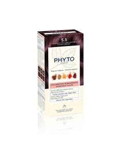 Phyto Color Tinte Permanente con Pigmentos Vegetales 5.5 Marrón Caoba Claro