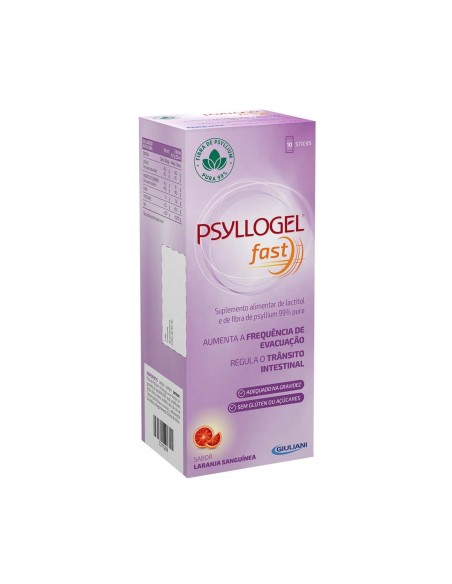 Psyllogel Fast Naranja Sanguina 10 sticks