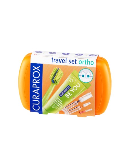 Curaprox Travel Set Ortho Naranja