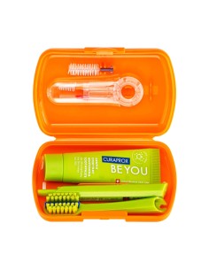 Curaprox Travel Set Ortho Naranja 2