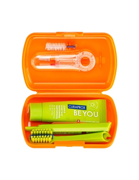 Curaprox Travel Set Ortho Naranja