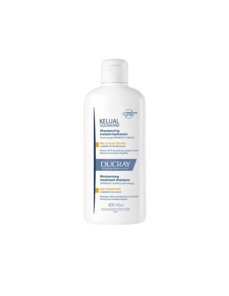 Ducray Kelual Squanorm Champú Hidratante Caspa Seca 400ml