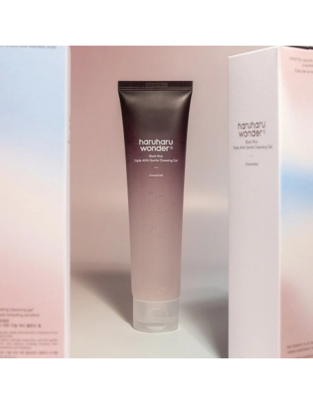 Haruharu Wonder Black Rice Triple AHA Gentle Cleansing Gel 100ml