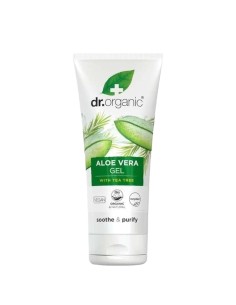 Dr.Organic Gel de Aloe Vera Bio con Aceite de Árbol de Té y Árnica 200ml