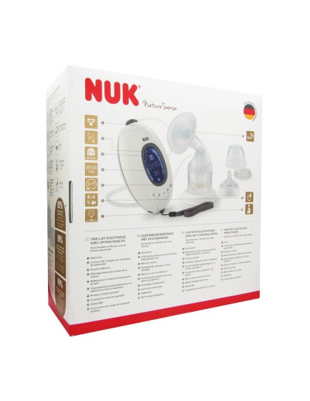Nuk Nature Sense Extractor de Leche Eléctrica Recargable