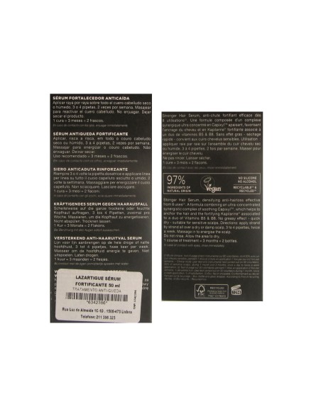 Lazartigue Serum Fortificante para el Cabello Más Fuerte 50ml