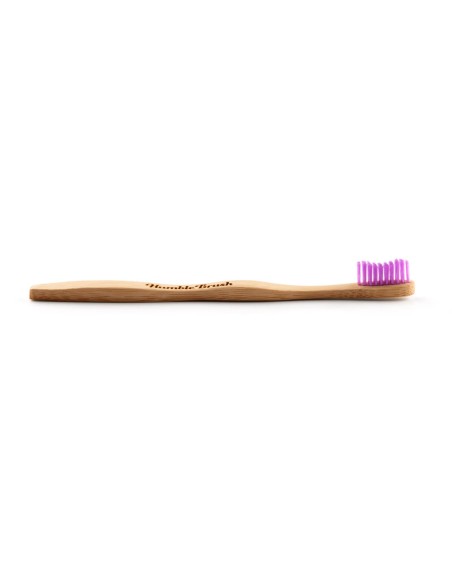 The Humble Co. cepillo de dientes de bambú para adultos Soft Purple