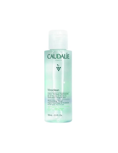 Loción tónica hidratante de Caudalie Vinoclean 100ml