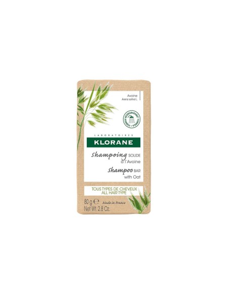 Klorane Champú Sólido de Avena 80g