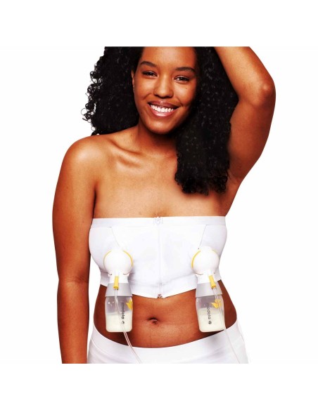 Medela Hands-Free Pumping Bustier Blanco XL