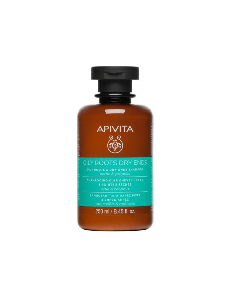 Apivita Oily Roots and Dry Ends Shampoo 250ml
