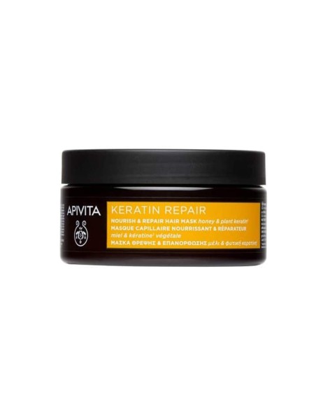 Apivita Keratin Repair Nourish and Repair Hair Mask 200ml