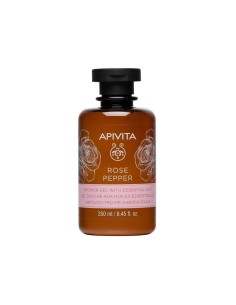 Apivita Rose Pepper Shower Gel with Essential Oils 250ml